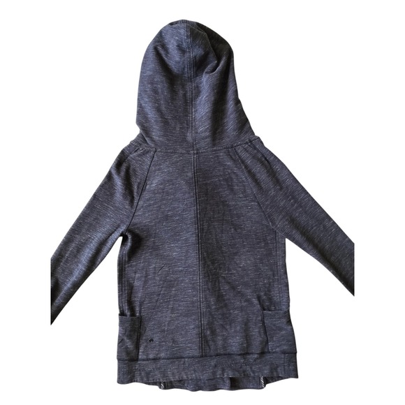 Lululemon Women's Find Your Centre Wrap Heathered Marled Black Jacket Size 6 - Picture 8 of 14